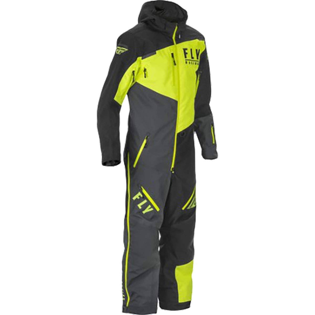 Insulated Black/Grey XL Monosuit W4953
