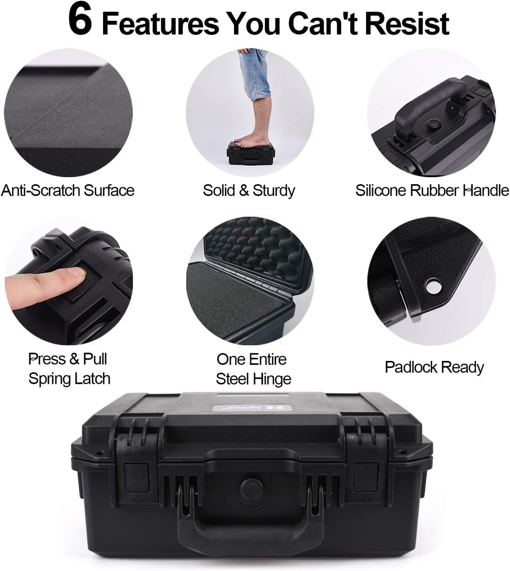 Waterproof Hard Case with Customizable Foam Insert M920676