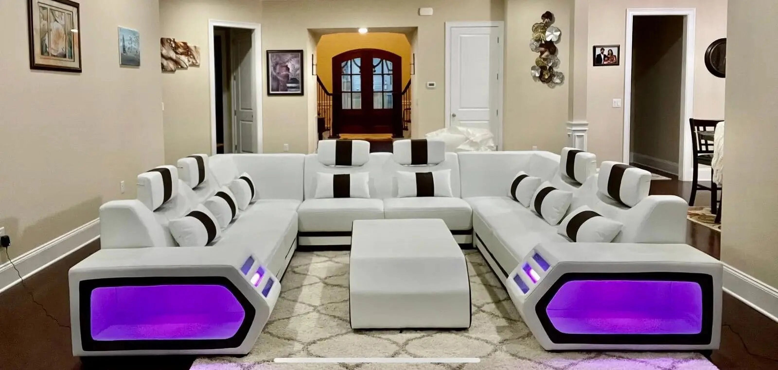 7 Seater Fabric Sofa Set V66217
