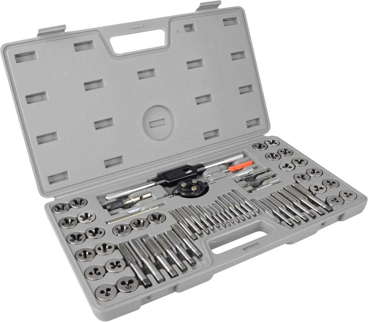 60 Pc Metric and SAE Alloy Tap and Die Set V701