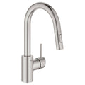 Single-Handle Kitchen Faucet in SuperSteel O17976