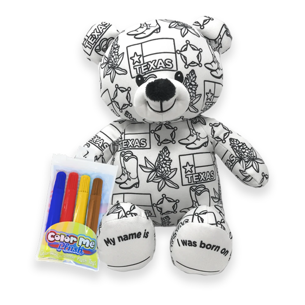 8.5" Plush Teddy F171098