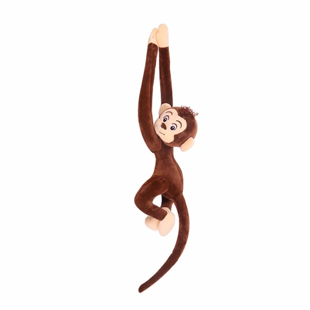 Brown Long-Arm Monkey Plush Doll A4047