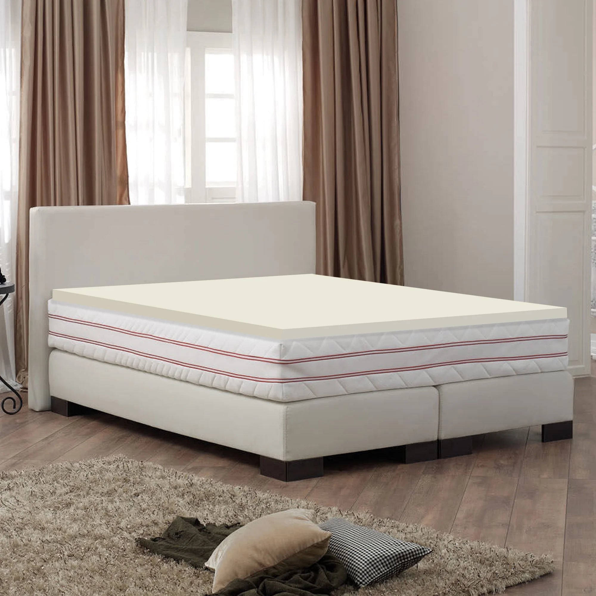 2" High Density Foam Mattress Topper E729