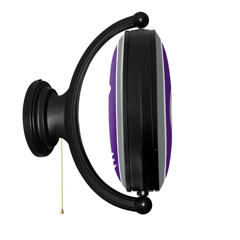 Purple Rotating LED Wall Sign C978