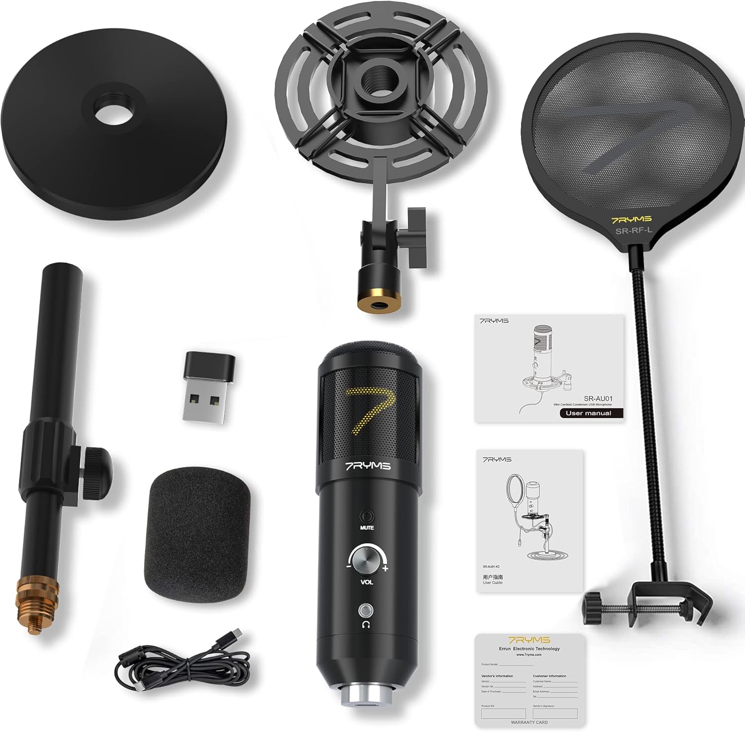 USB Microphone Kit for Podcasting, Pack of 2 O384