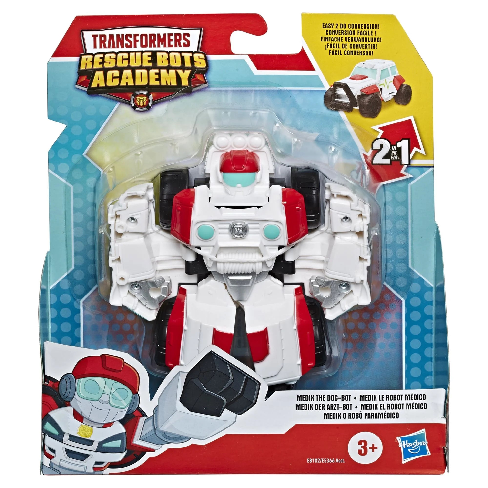 Medix the Doc Bot Preschool Kids Toy Action Figure (5”) S976