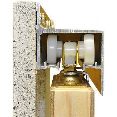Wall Mount Sliding Door Hardware 48x22 D283
