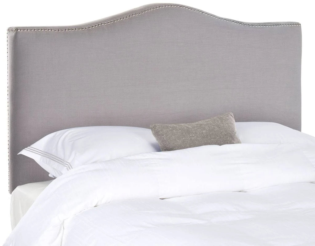 Arctic Grey Winged Queen Headboard Y110741