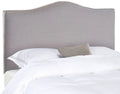 Arctic Grey Winged Queen Headboard Y110741