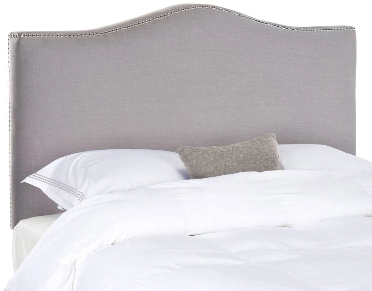 Arctic Grey Winged Queen Headboard Y110741