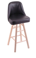 Natural Finish 360 Swivel Counter Stool G115