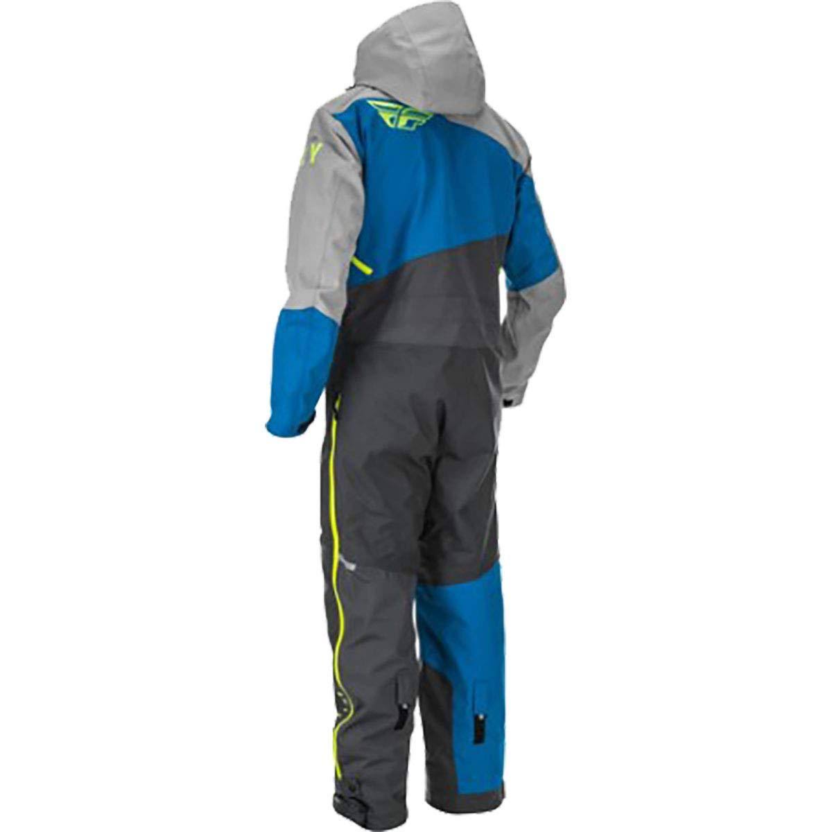 Insulated Black/Grey XL Monosuit W4953