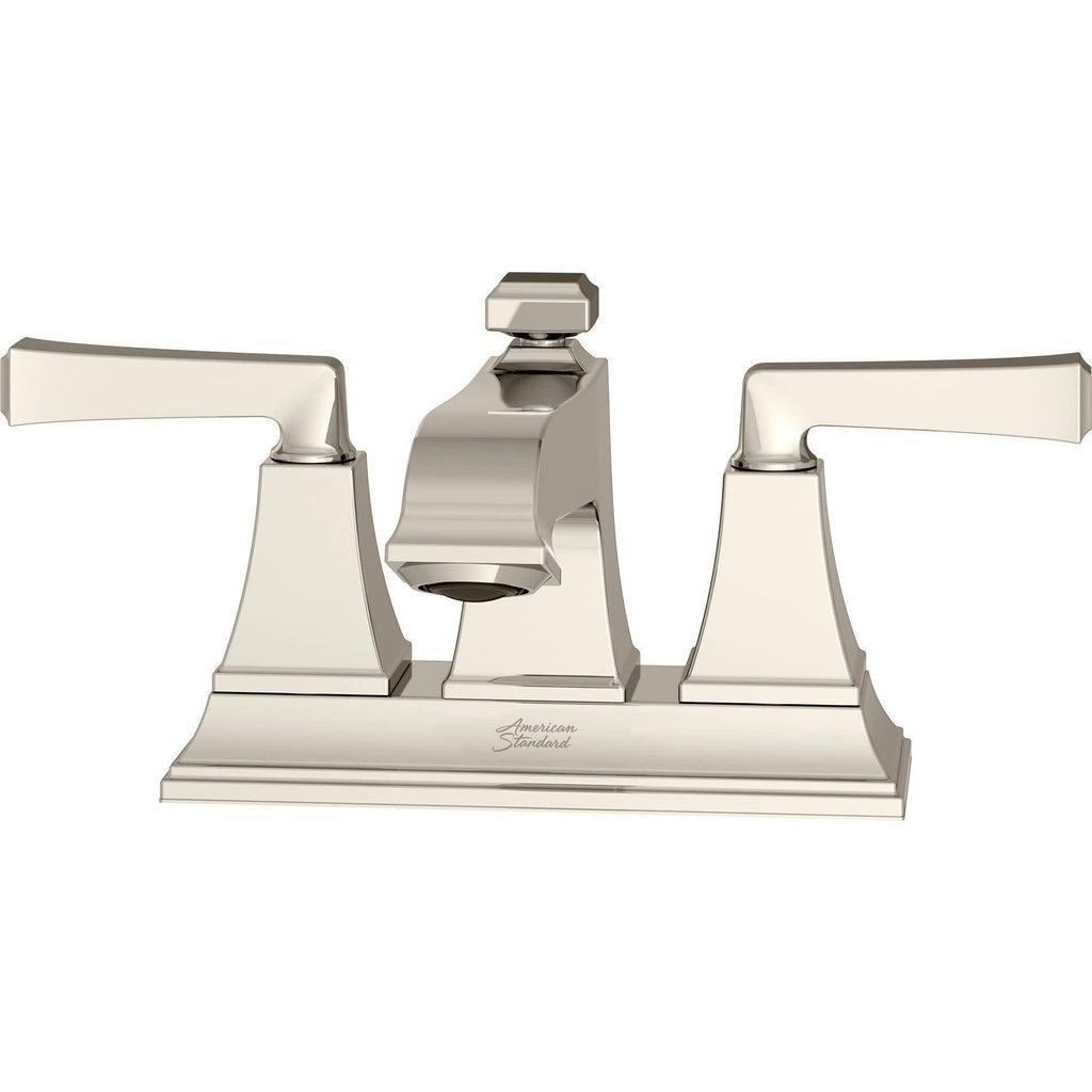 Centerset Bathroom Faucet with Brushed Nickel O556894