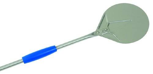 8x22 Stainless Steel Round Turning Pizza Peel with 70x22 Handle B235