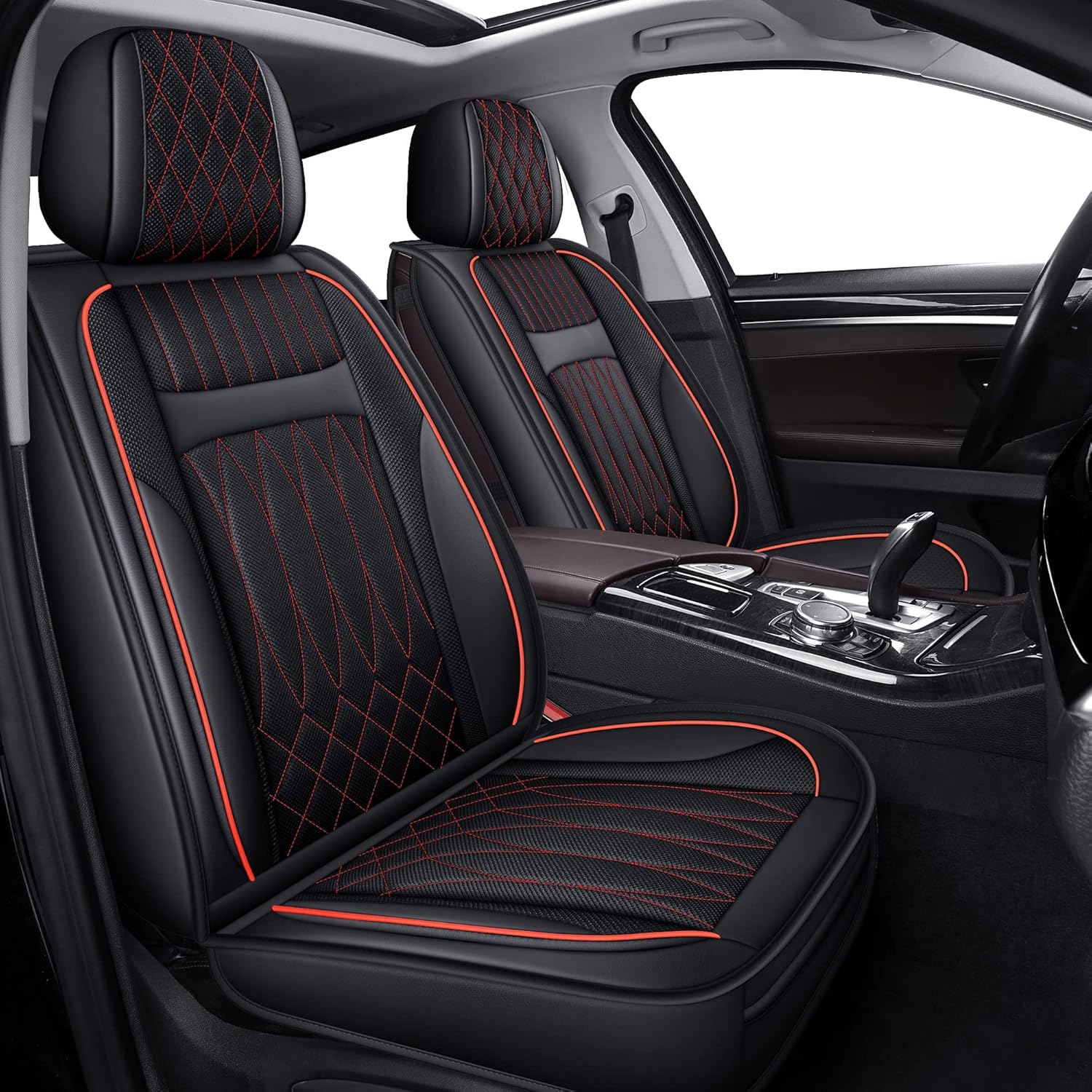Brown Car Seat Covers Full Set X904832