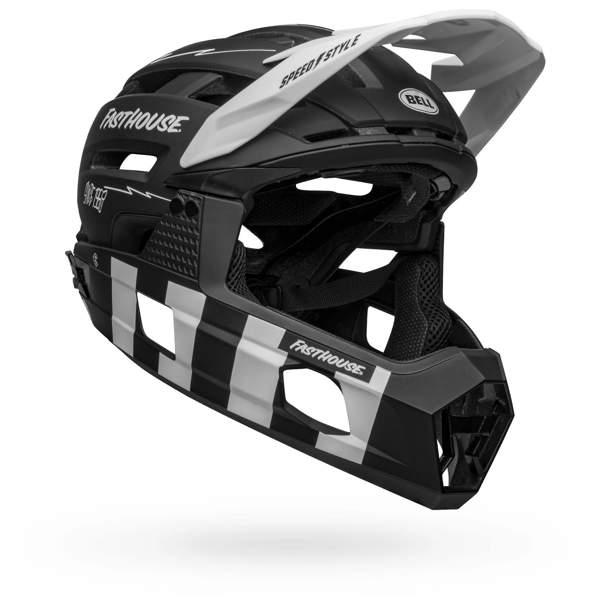Matte Black/White MIPS Helmet E11534