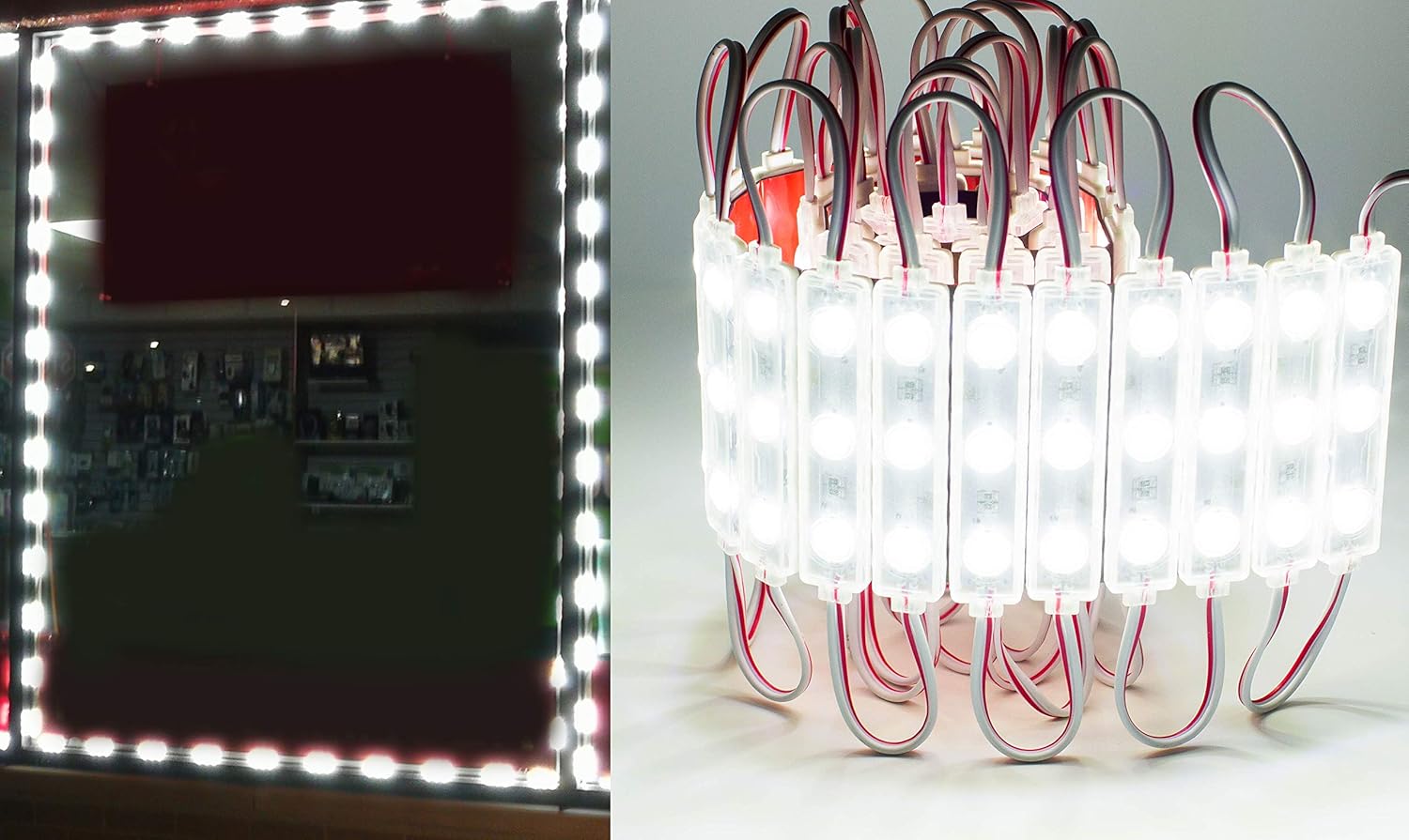 40ft White 5730 LED Module Light Pack of 2 Z961412