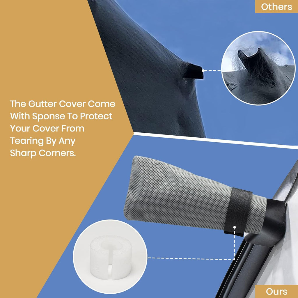 Waterproof Travel Trailer RV Cover with Cotton Lining R763
