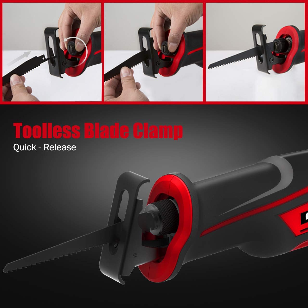 20V Max Reciprocating Saw with Li-ion Battery and Quick Charger H41141