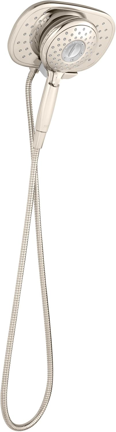 Brushed Nickel 2-In-1 4-Function Shower Head M533554