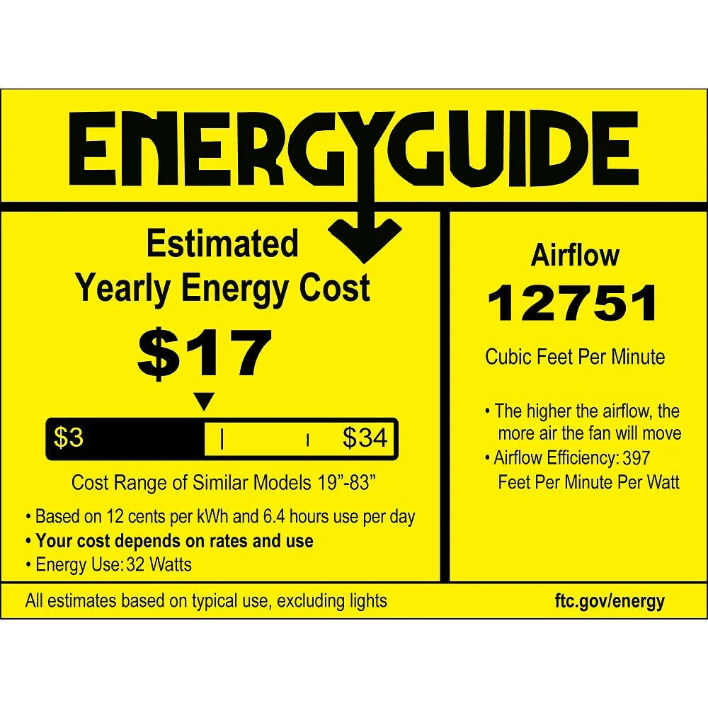 Oil-Rubbed Bronze Large Ceiling Fan M254