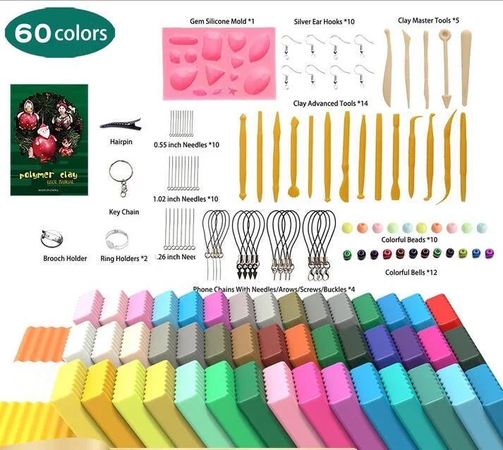 Polymer Clay Blocks for Oven Baking Craft V5205