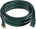 100 ft 12/3 SJTW Heavy Duty Outdoor Extension Cord, Yellow, 3 Prong Grounded Plug Q9280