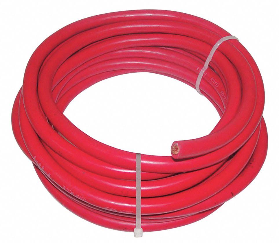 2 ga 25ft Red Battery Cable T9938