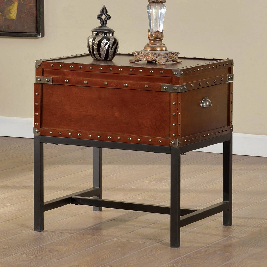 Cherry End Table Y43438