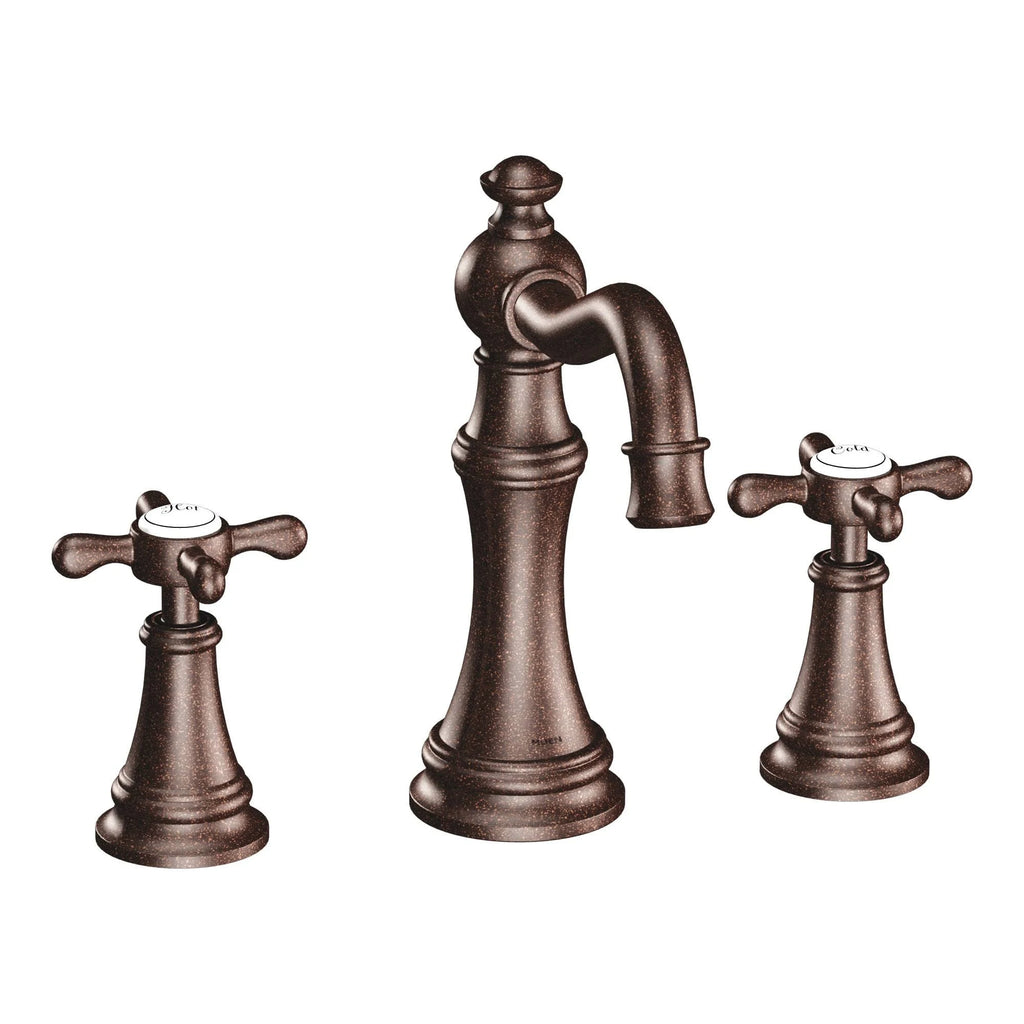 Oil Rubbed Bronze Two-Handle Bathroom Faucet N910461