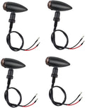 4 x Bullet Turn Signal Bulb Indicators Metal Waterproof J5850