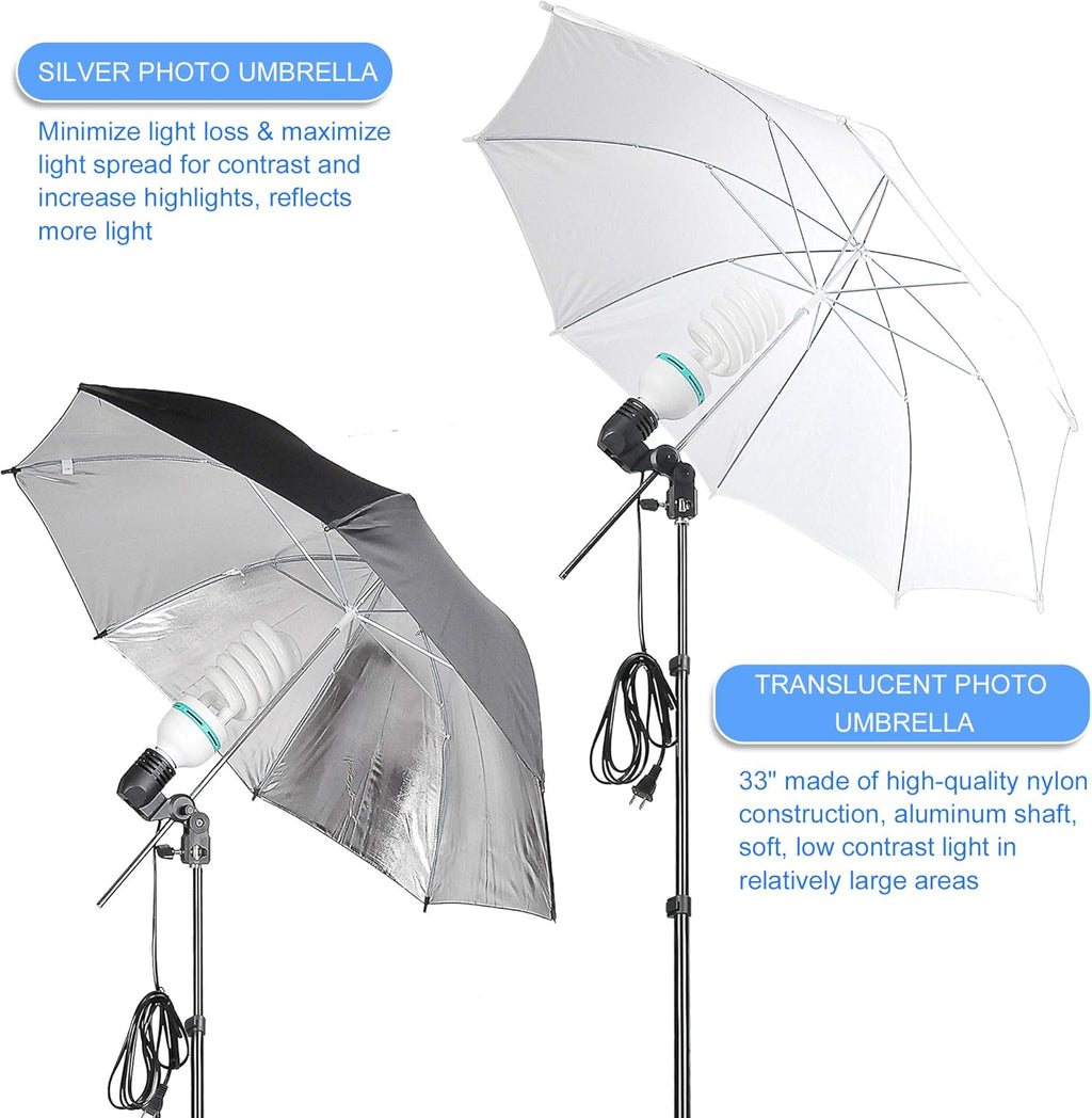 1575W 5500K Photo Video Studio Continuous Reflector Lights U5563