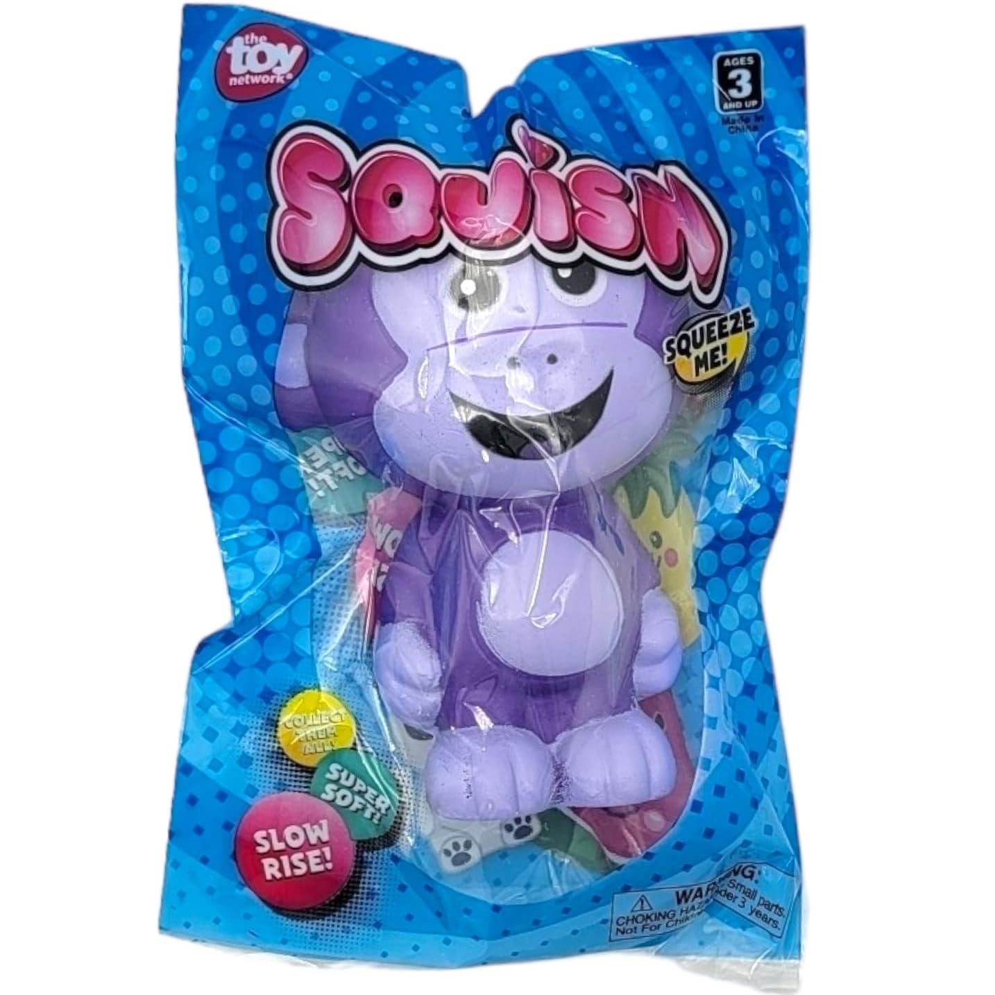 4 Pack Squish Monkey Stress Toy Y89862