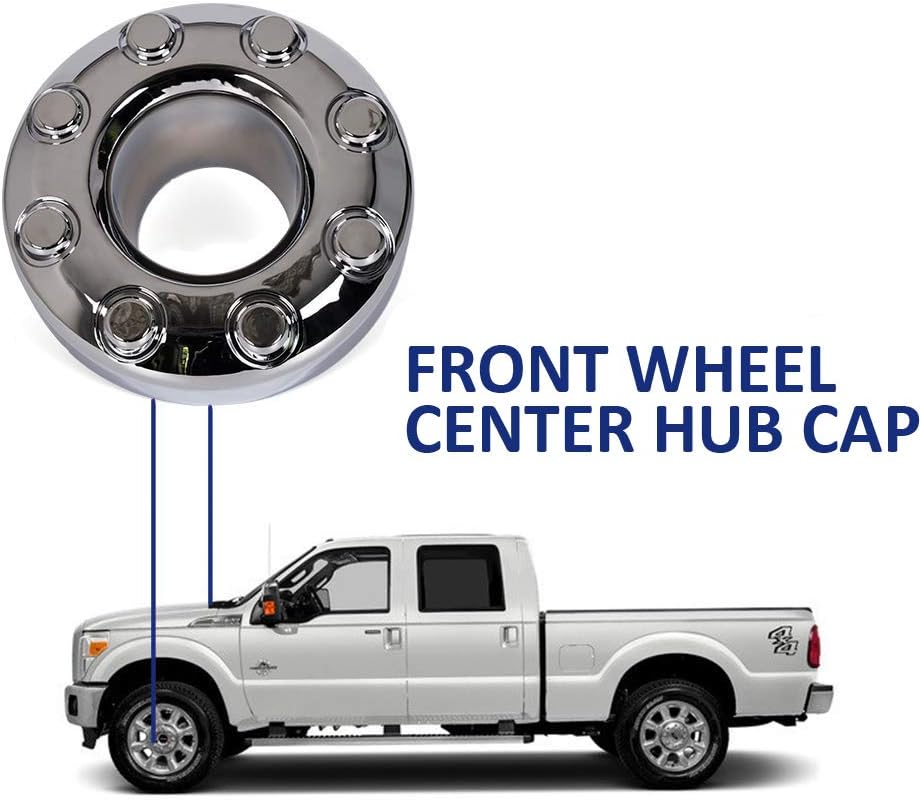 Front Wheel Center Caps for Dually Truck Pickup 4x4 Open Wheel Hub Cap Q419723