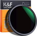 46mm Variable Neutral Density Filter ND8-ND2000 (3-11stop) Hydrophobic Adjustable ND Filter, Pack of 2 K64342