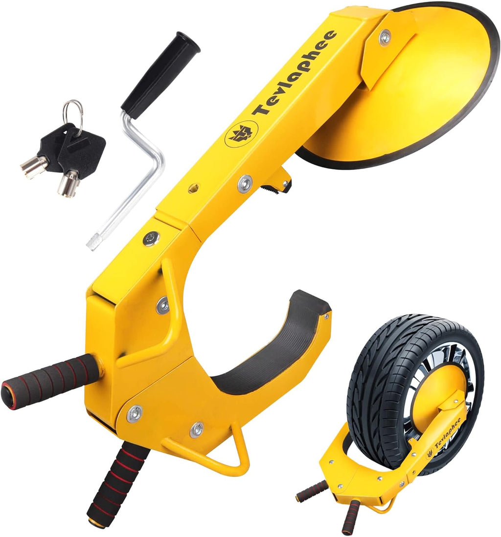 Wheel Lock Clamp Anti Theft Trailer Tire Boot Lock F230