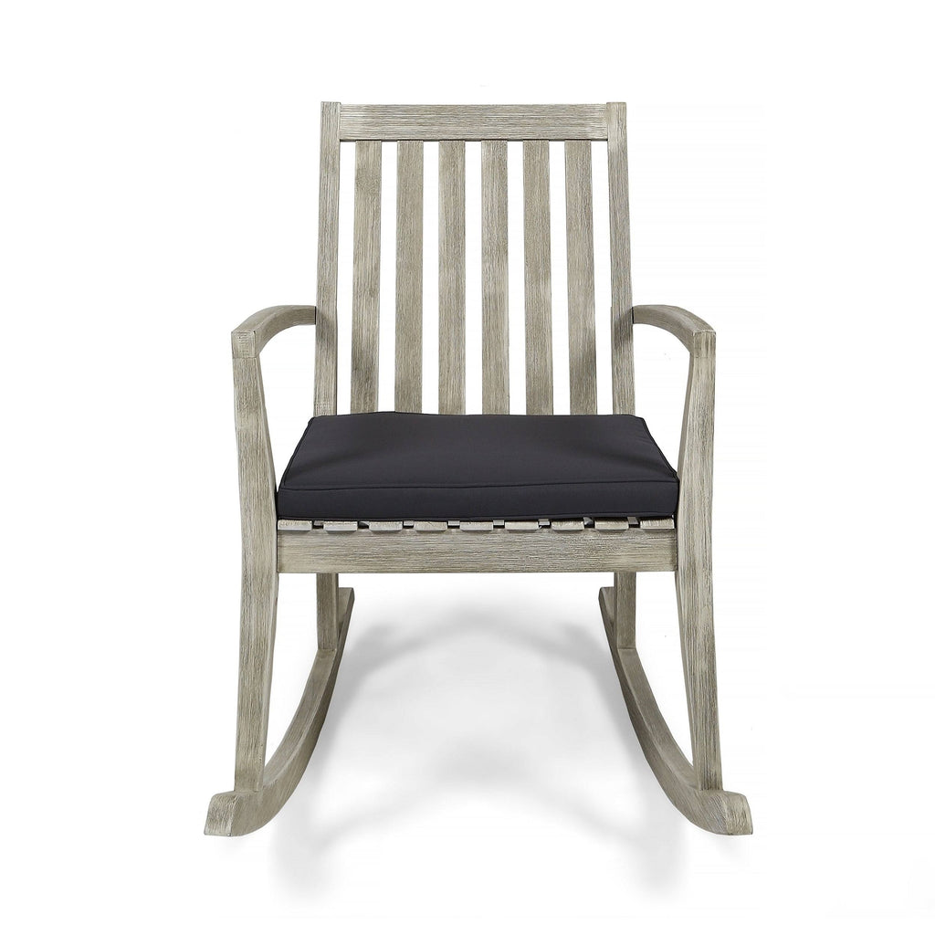 Acacia Wood Rocking Chair B521144