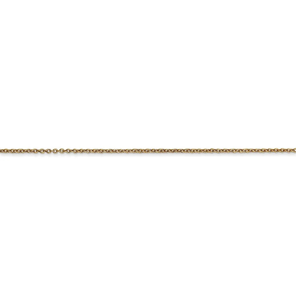 14kt Yellow Gold 20 inch Cable Chain F532710