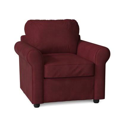 Manning Armchair Birch Lane Body Fabric Tina Scarlet P4443