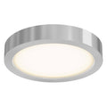 Satin Nickel LED Round Flush Mount Z122