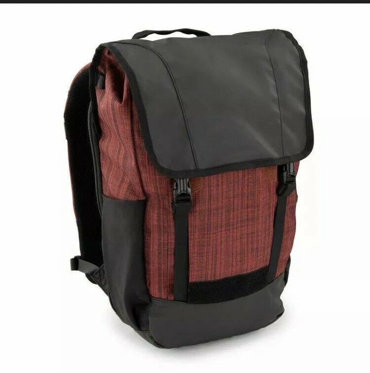 Heather Red Galaxy Black Backpack Y665156