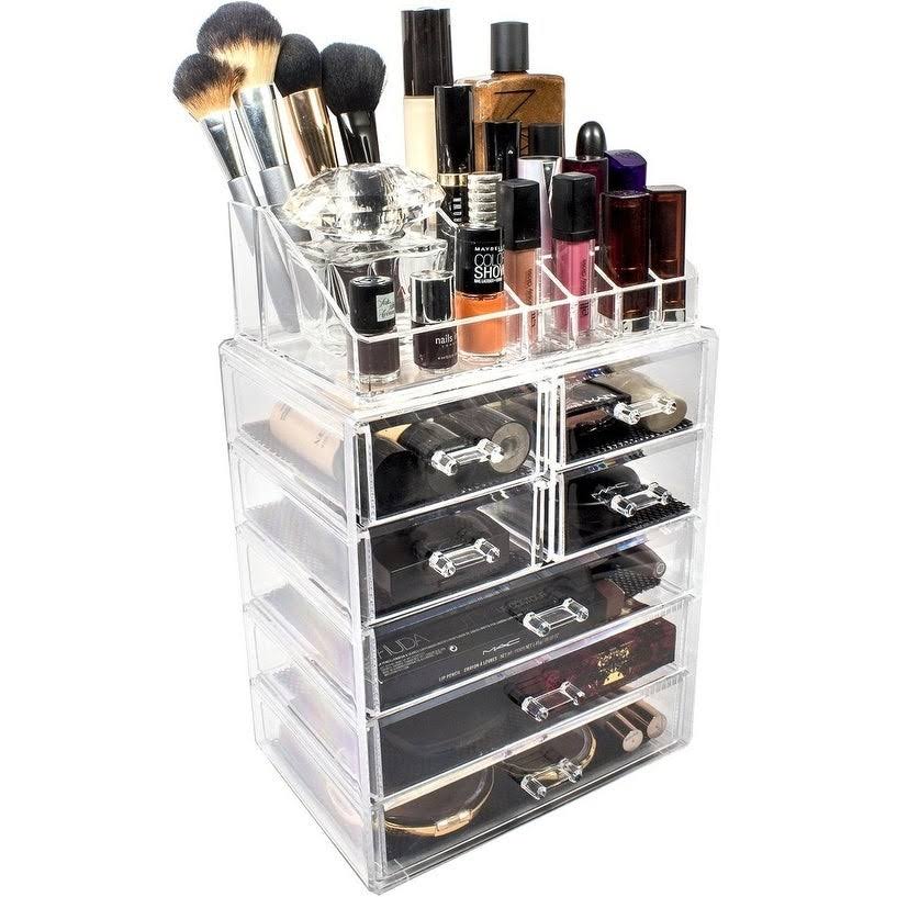 Makeup and Jewelry Storage Case Display Set C64853