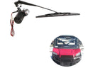 12V Universal Electric Windshield Wiper Motor Kit for UTV ATV Windshields, 13.7" Blade Pack of 2 B60662