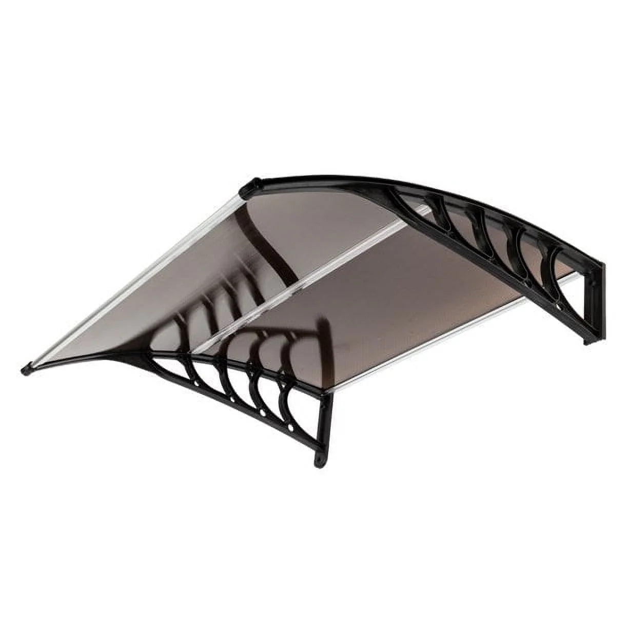 Window Awnings 40" x 38" Brown & Black A217