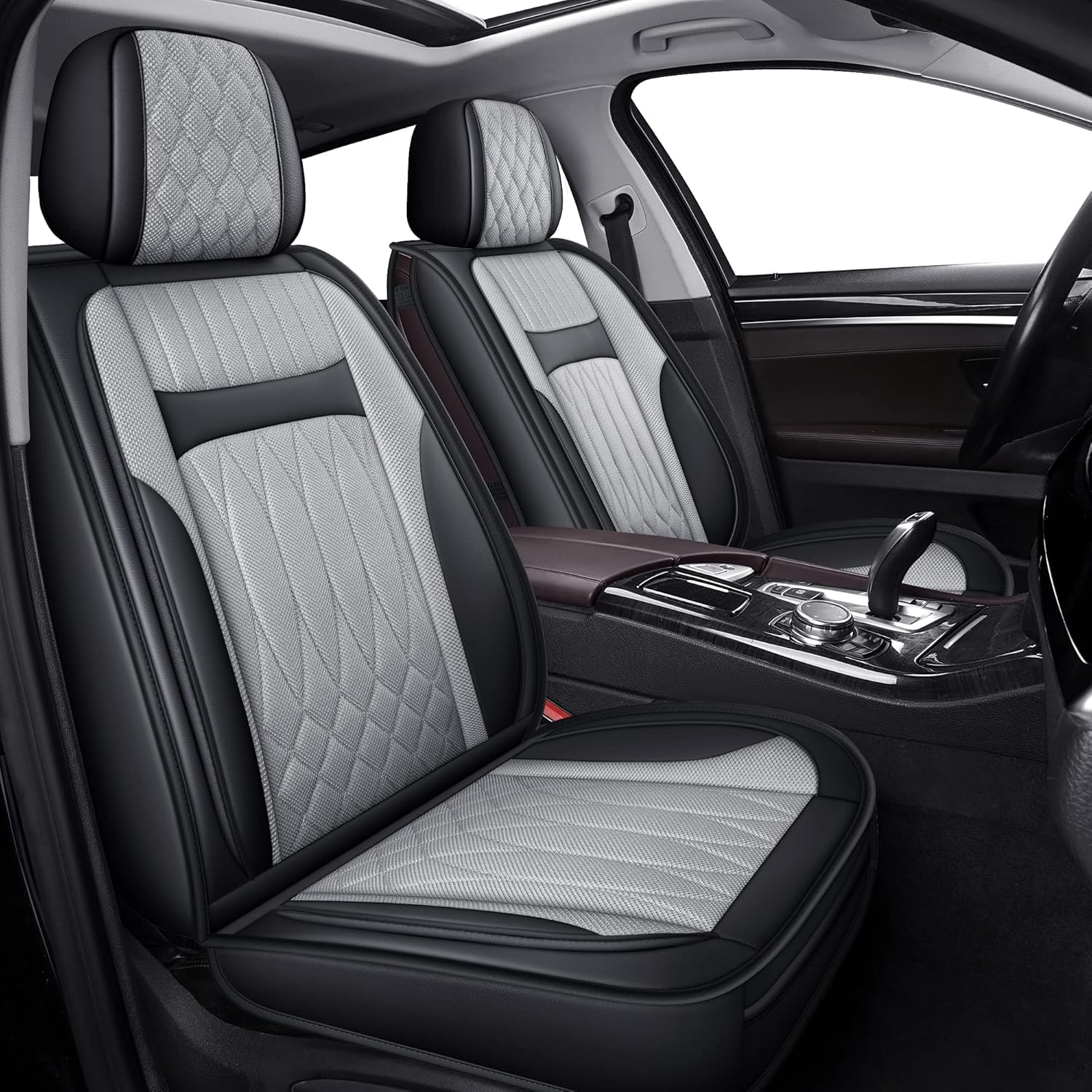 Brown Car Seat Covers Full Set X904832