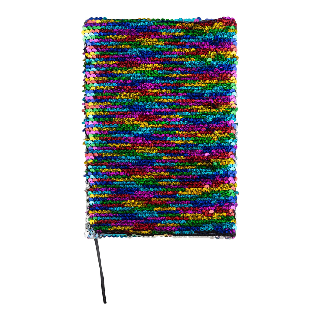 Shimmering Silver Sequin Journal X13282