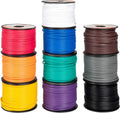 14 Gauge Copper Clad Aluminum Automotive Wire 100 Ft per Roll Pack of 2 Q494047