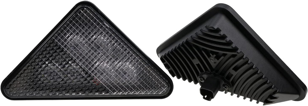 LED Headlight Kit with 2x Rubber Bezel Light Mount S3123