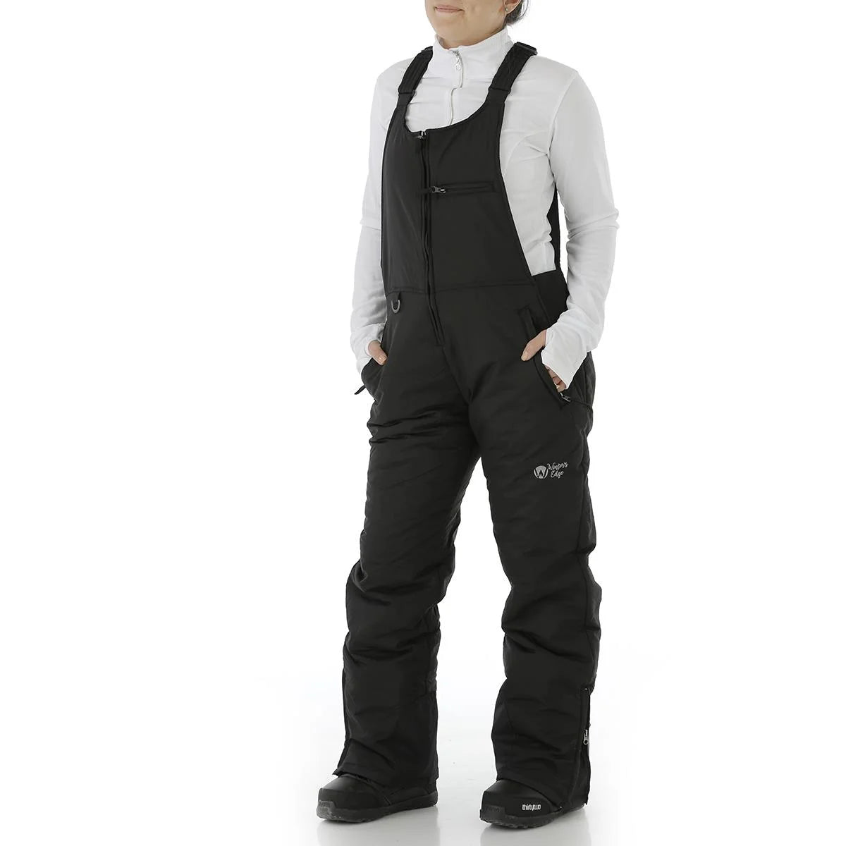 Black 3XL Snow Bib E718267